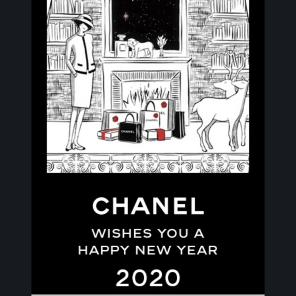 Happy New Year 2020 from Chanel